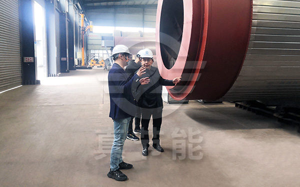 木薯渣烘干設備考察訪問 木薯渣烘干設備考察訪問